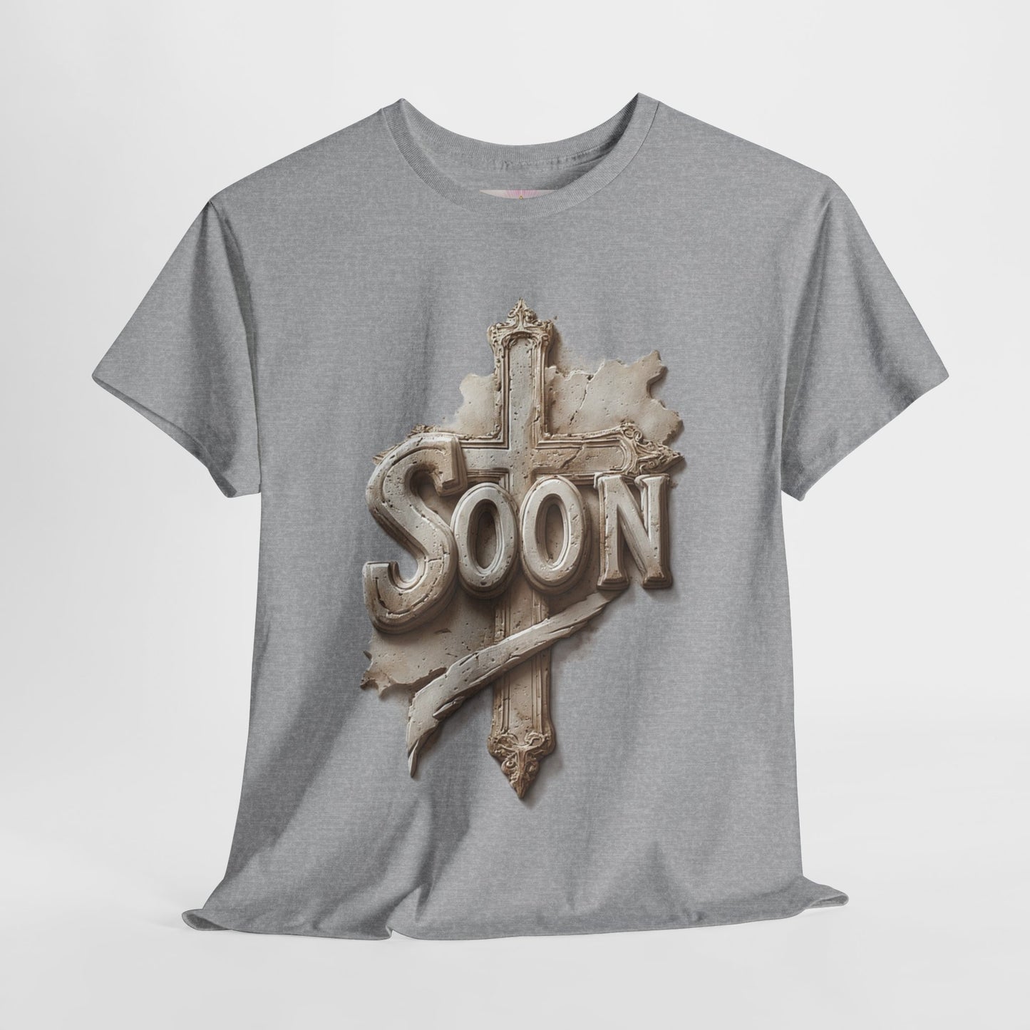 “Soon” Cross Christian T-Shirt – Bold Witness of Faith