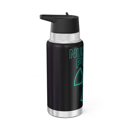 Faith Fueled – Nuclear Energy Stainless Steel Bottle (Green)