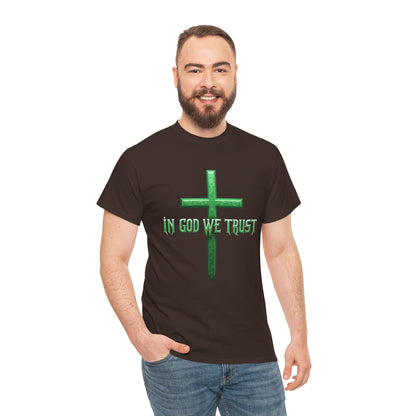 In God We Trust (Green Ed) – Men’s Christian Tee