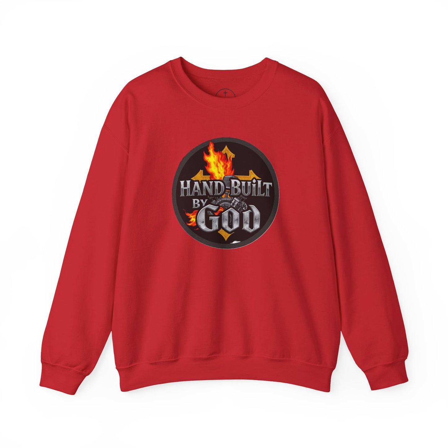 Hand Built by God - Men's Christian Sweatshirt