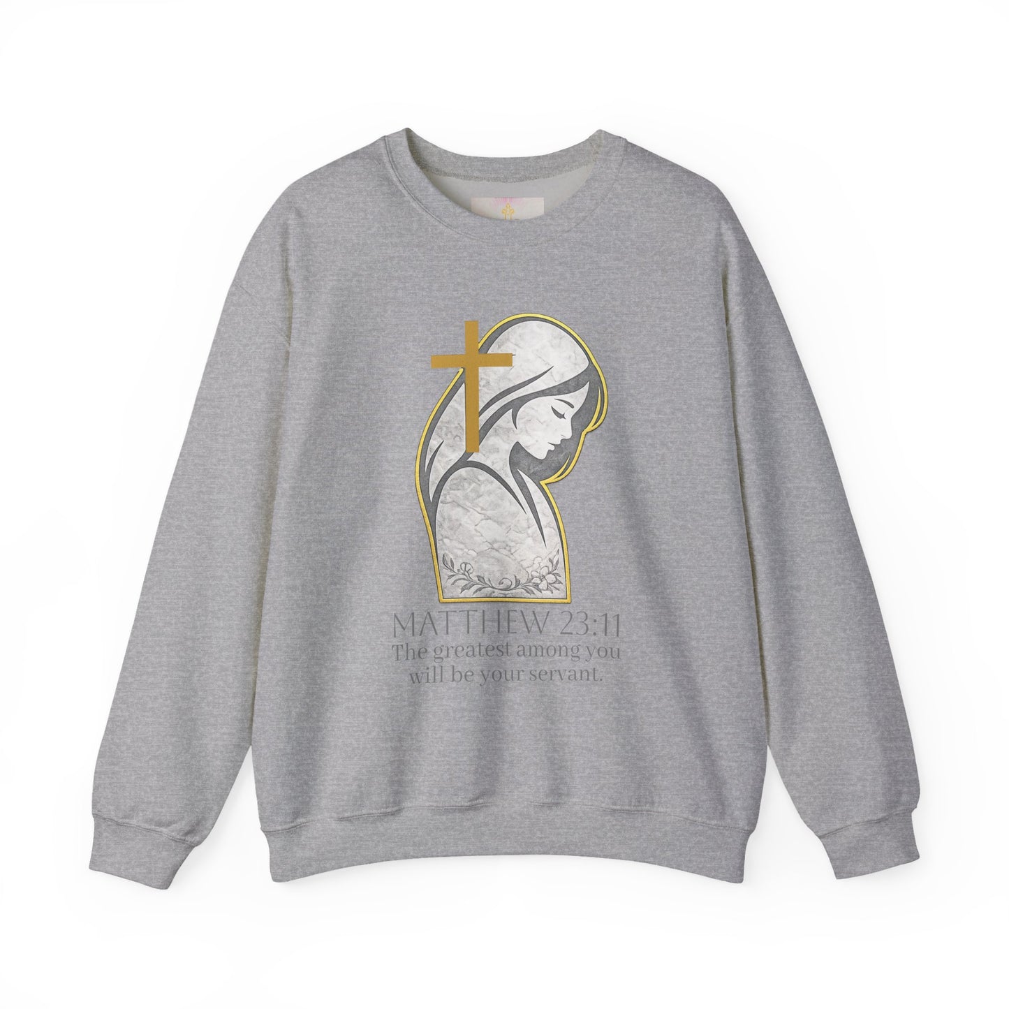 Humble Servant - Women's Christian Sweatshirt (Dark Lettering)