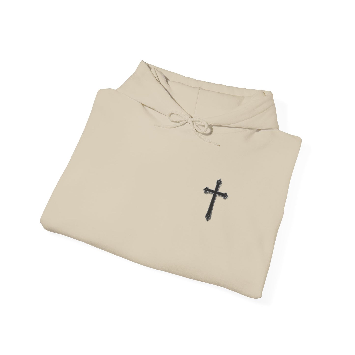 Black Cross Women’s Hoodie – Christian Apparel
