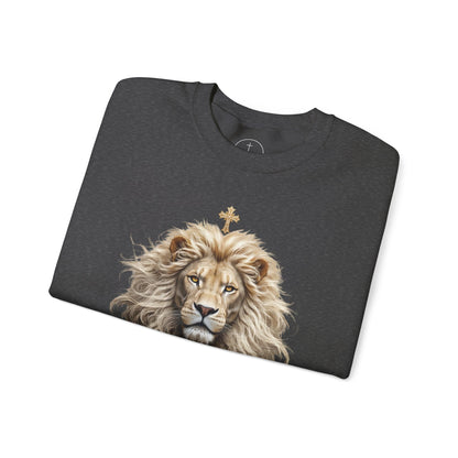Christ is King (Lion of Judah) - Women's Christian Sweatshirt