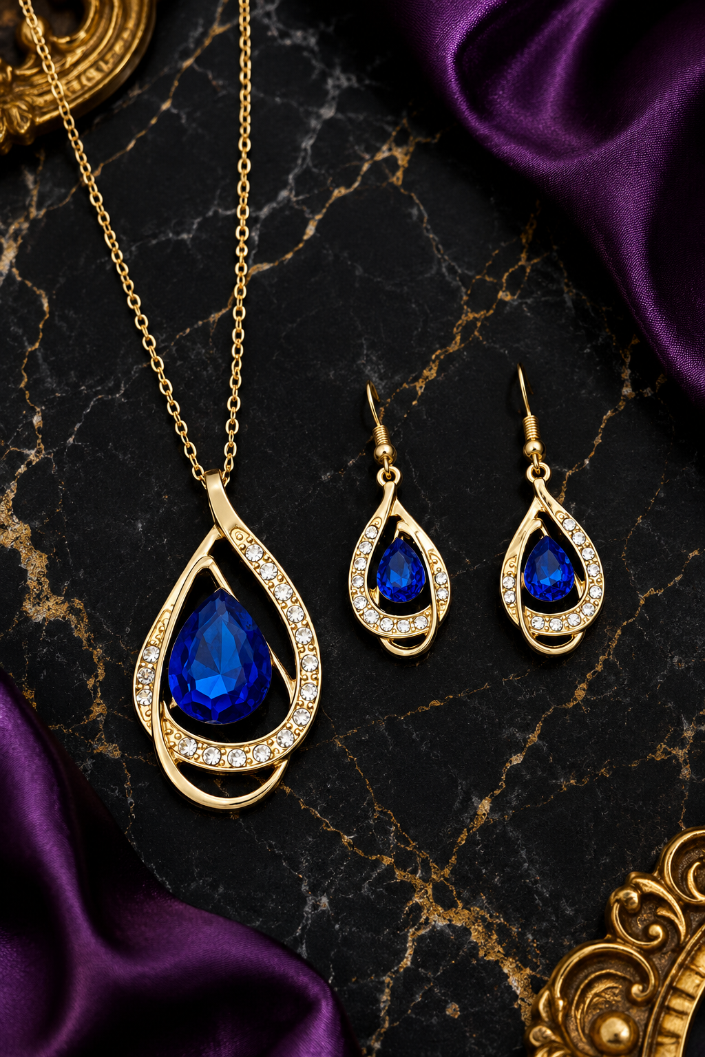 Blessed Charm Retro Jewelry Set