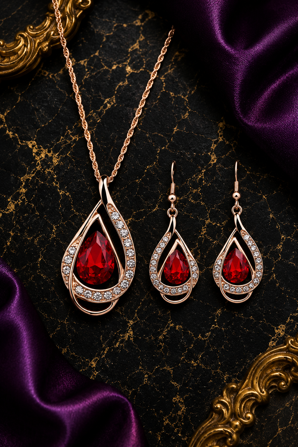 Blessed Charm Retro Jewelry Set
