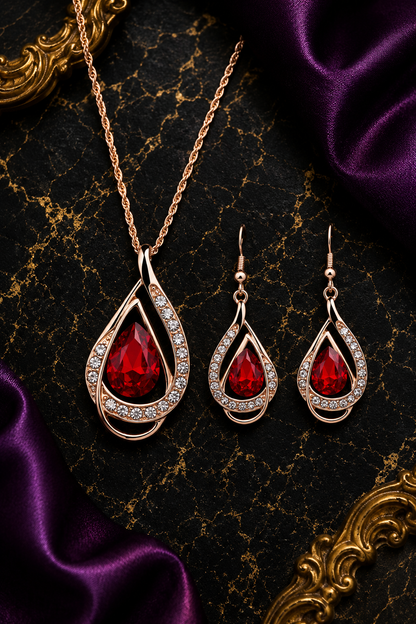 Blessed Charm Retro Jewelry Set