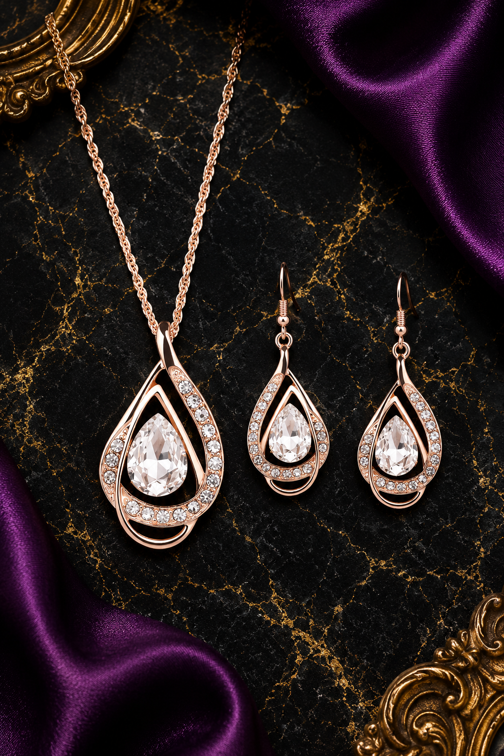 Blessed Charm Retro Jewelry Set