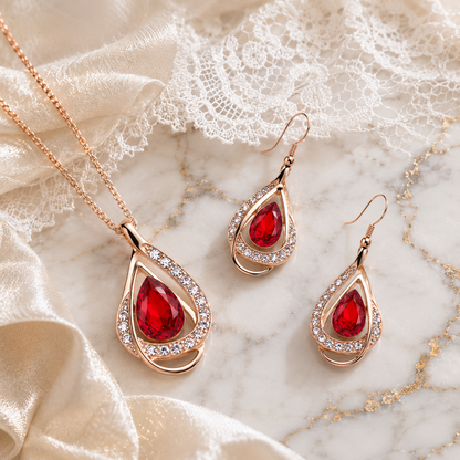 Blessed Charm Retro Jewelry Set