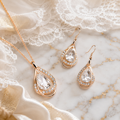 Blessed Charm Retro Jewelry Set