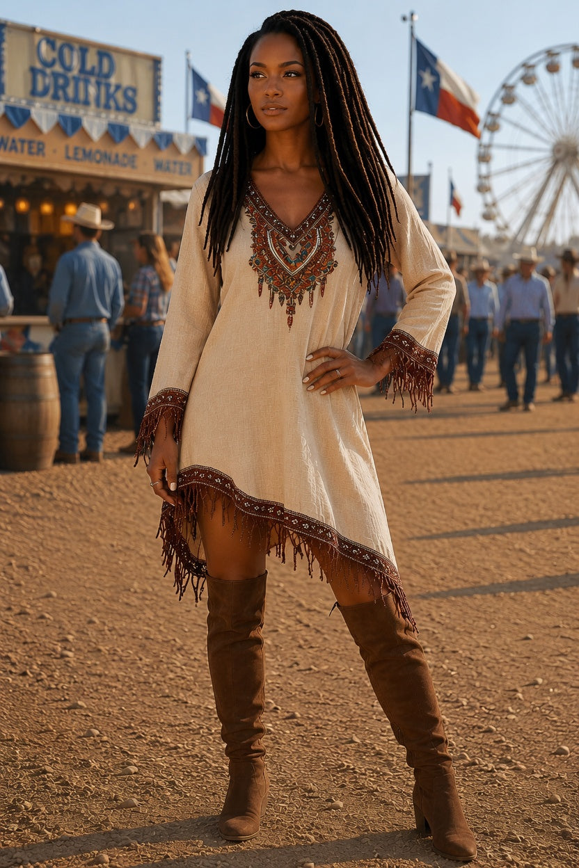 Blessed Solitude Lace Dress