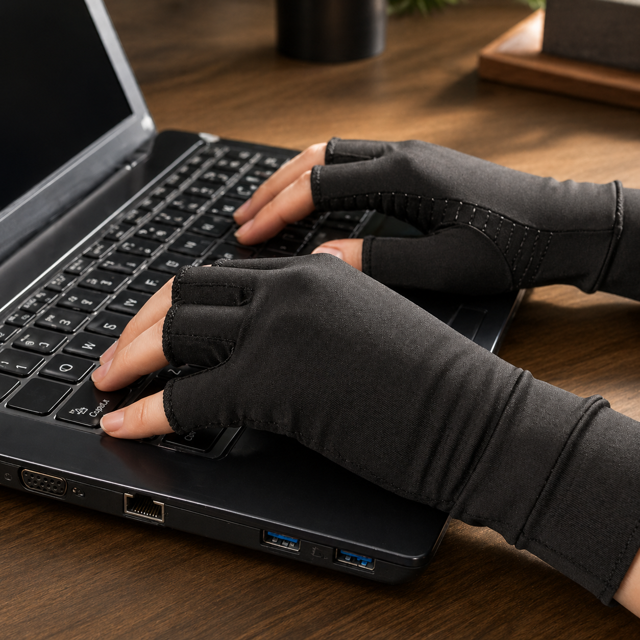 Half Finger Pressure Gloves