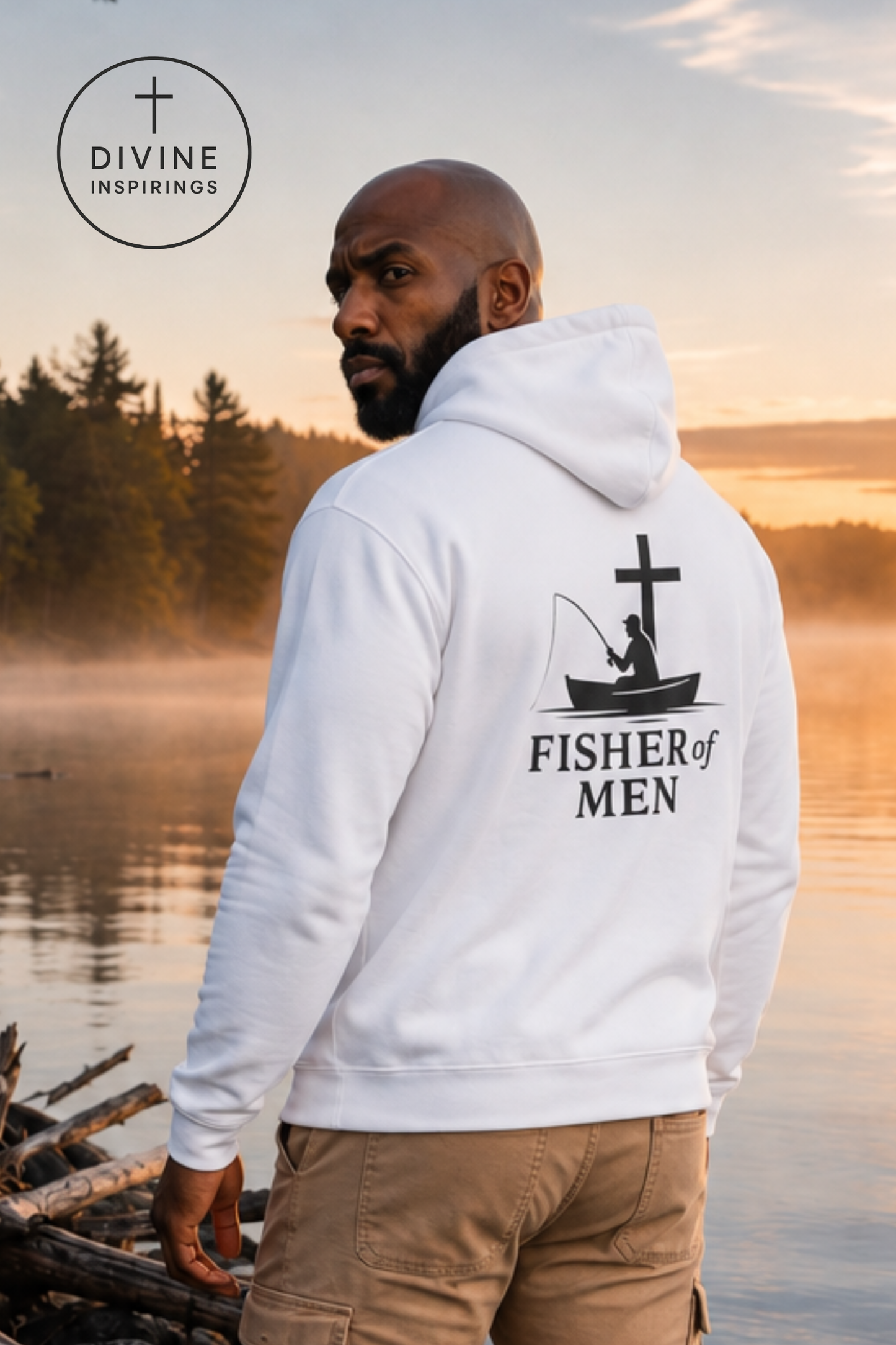 Fisher of Men – Men’s Christian Hoodie