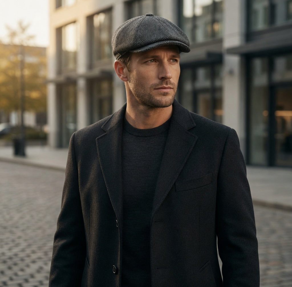 Dark Angel Newsboy Woolen Hat