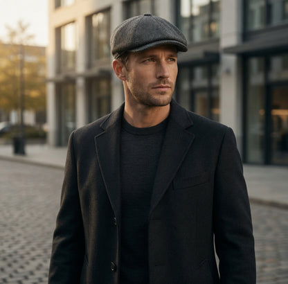 Dark Angel Newsboy Woolen Hat