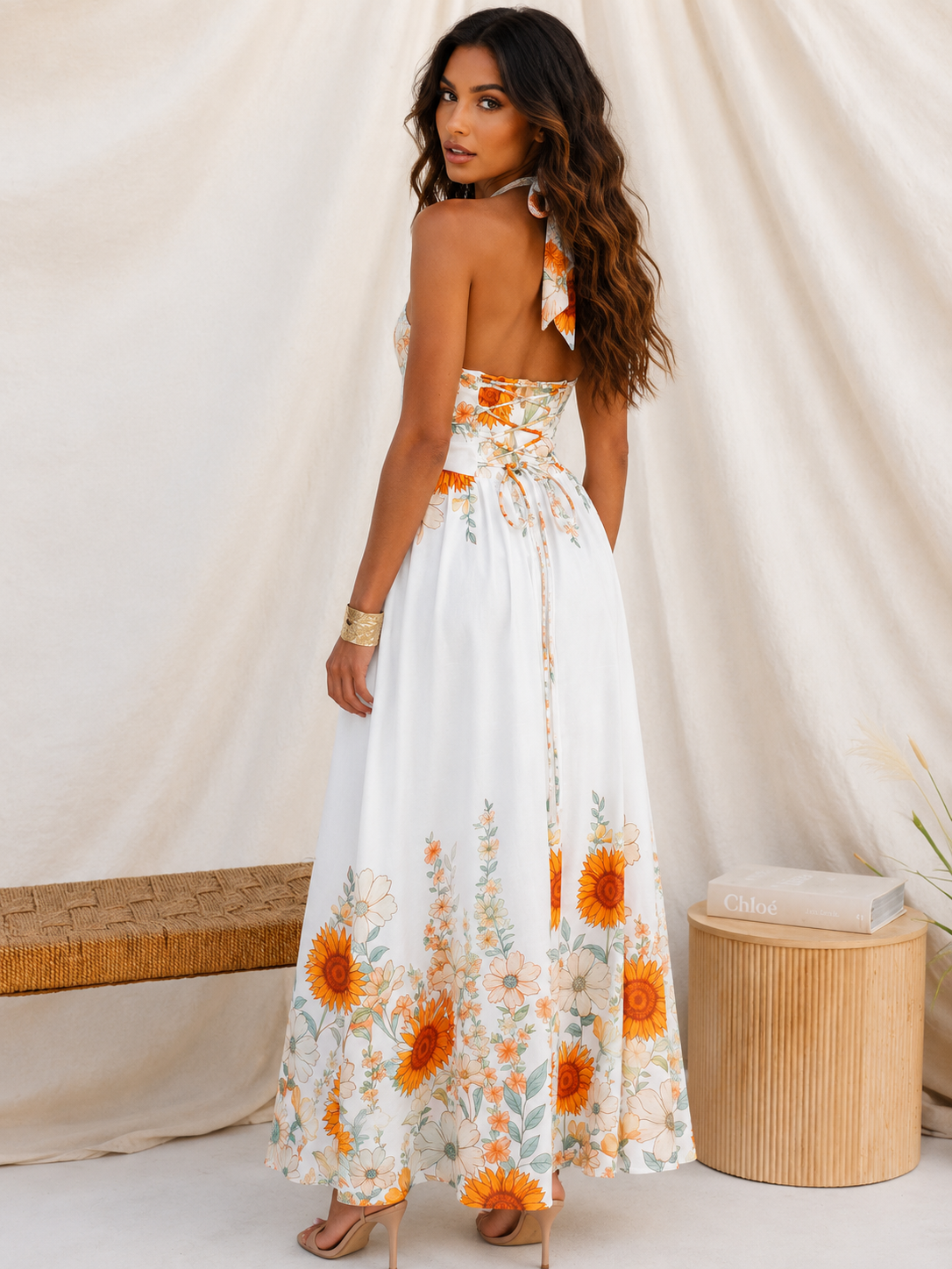 Heaven’s Promise Floral Print Dress