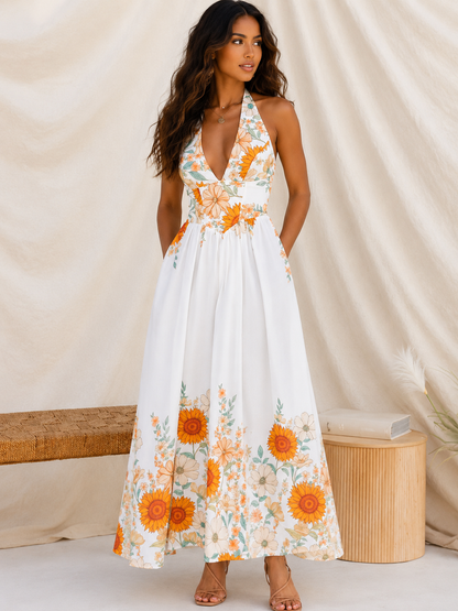 Heaven’s Promise Floral Print Dress