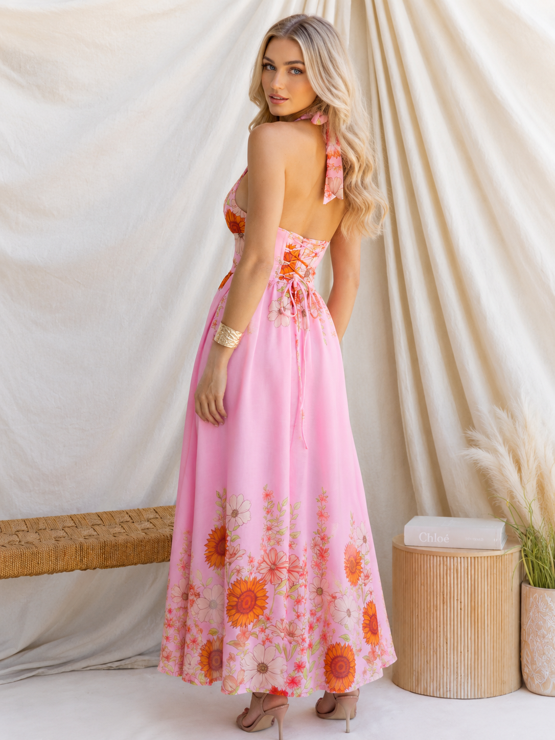 Heaven’s Promise Floral Print Dress