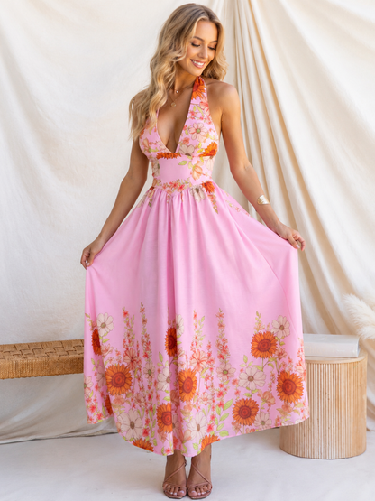 Heaven’s Promise Floral Print Dress