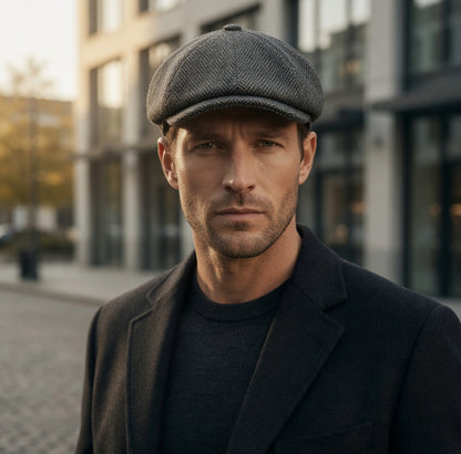 Dark Angel Newsboy Woolen Hat