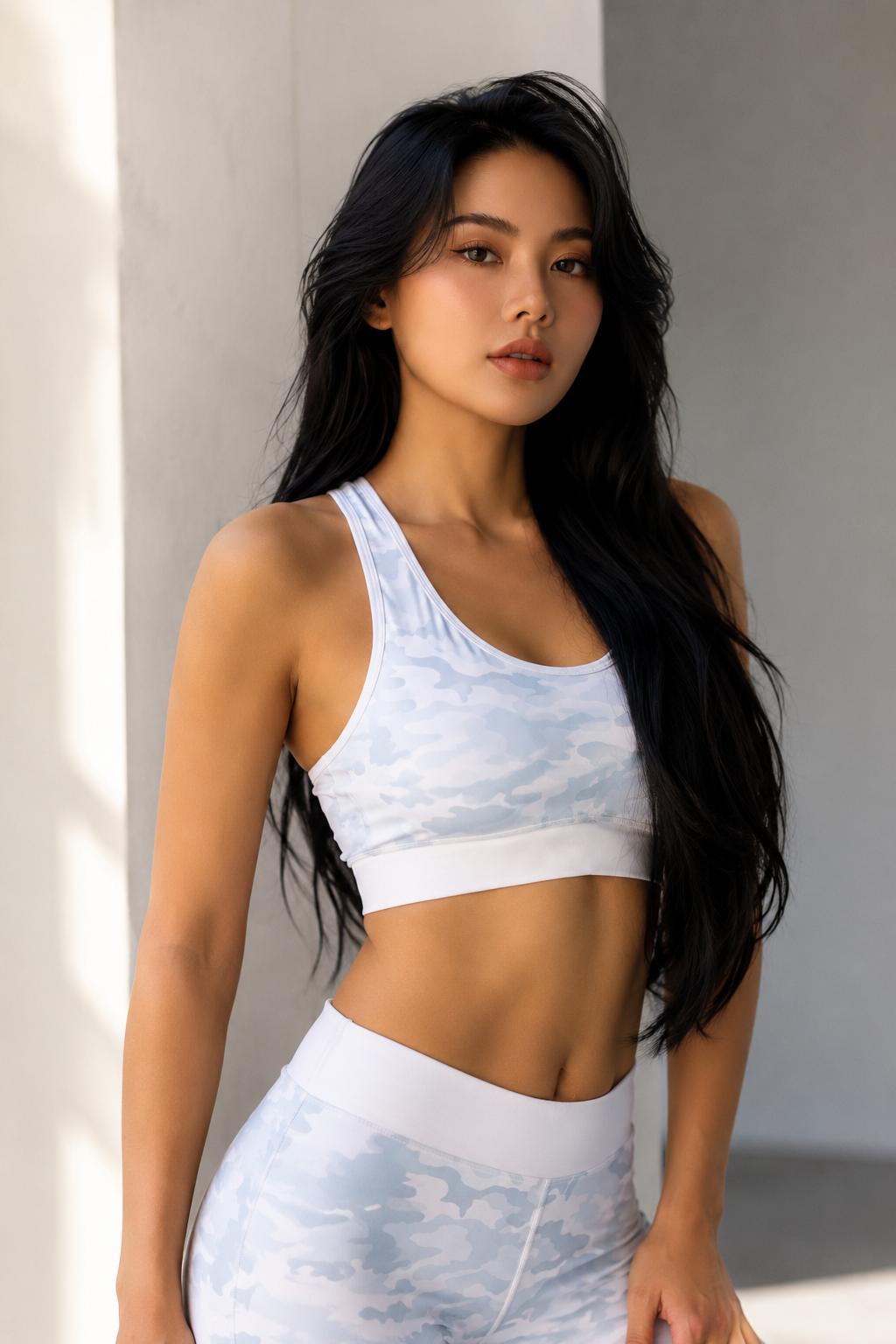 Warrior Spirit Camouflage Fitness Set