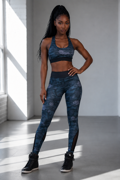Warrior Spirit Camouflage Fitness Set