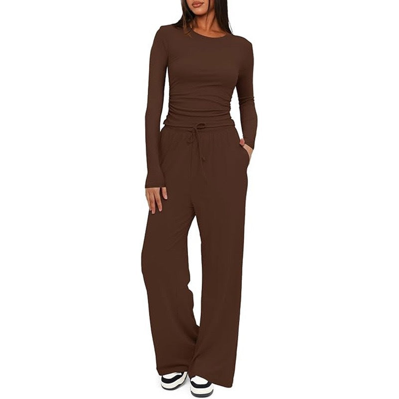 Refined Grace Wide Leg Pants Set