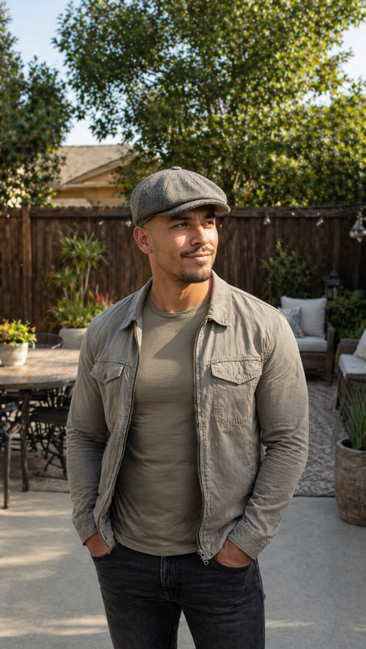Vigilant Watch Men's Retro Peaked Cap