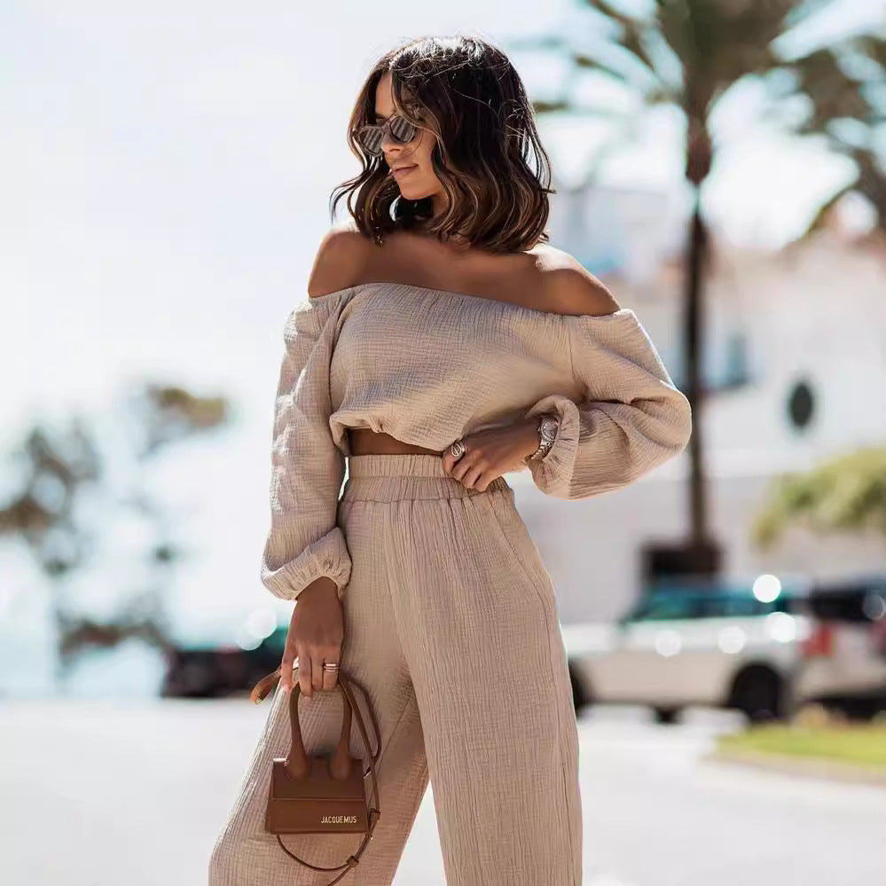 Elevated Composure Top and Pants Set