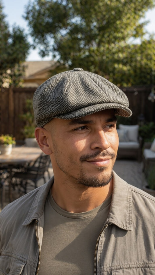Vigilant Watch Men's Retro Peaked Cap