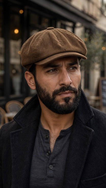 Humble Praise Corduroy Eight-Panel Cap